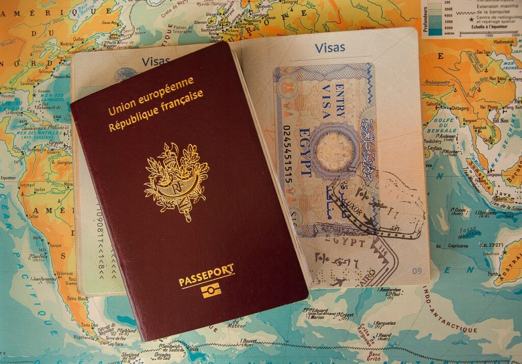 passport, , visa